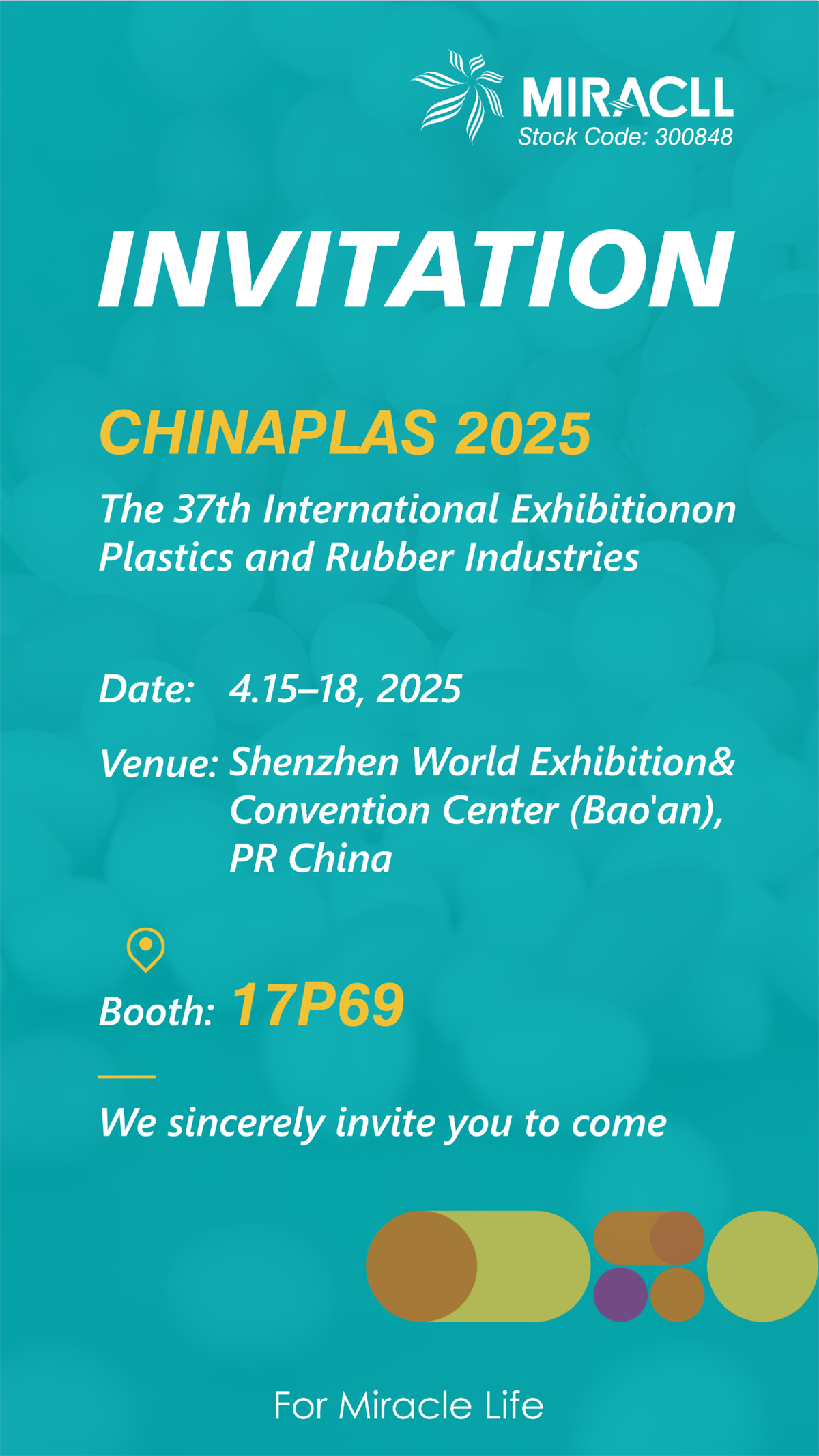 INVITATION    CHINAPLAS 2025