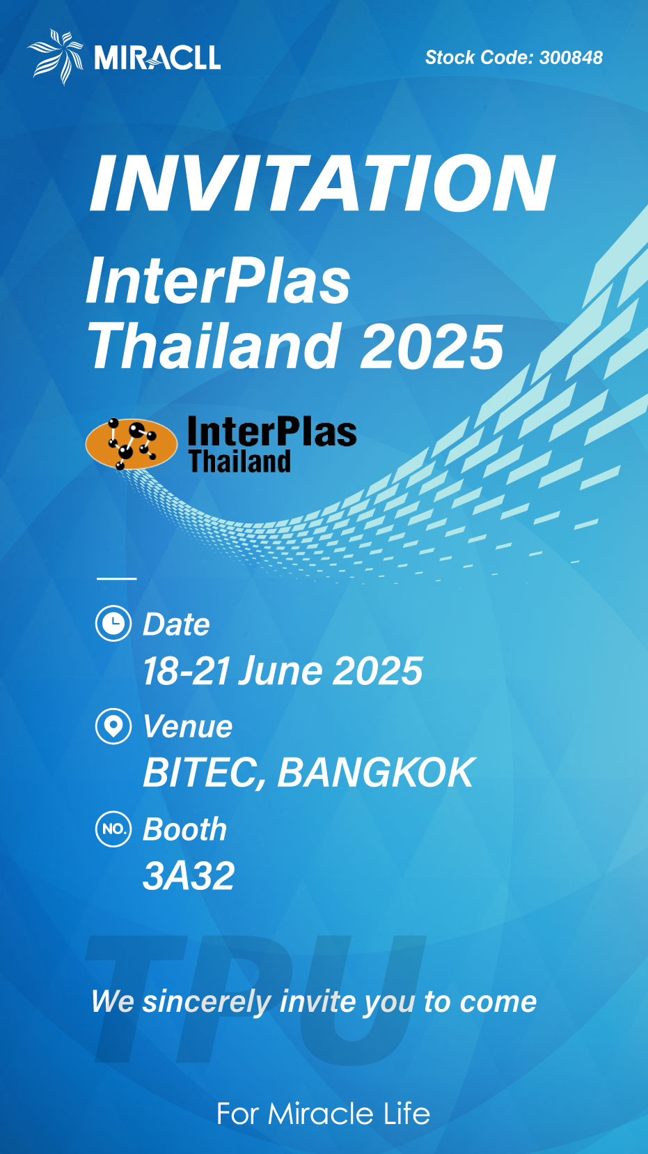 Join Us at InterPlas Thailand 2025!
